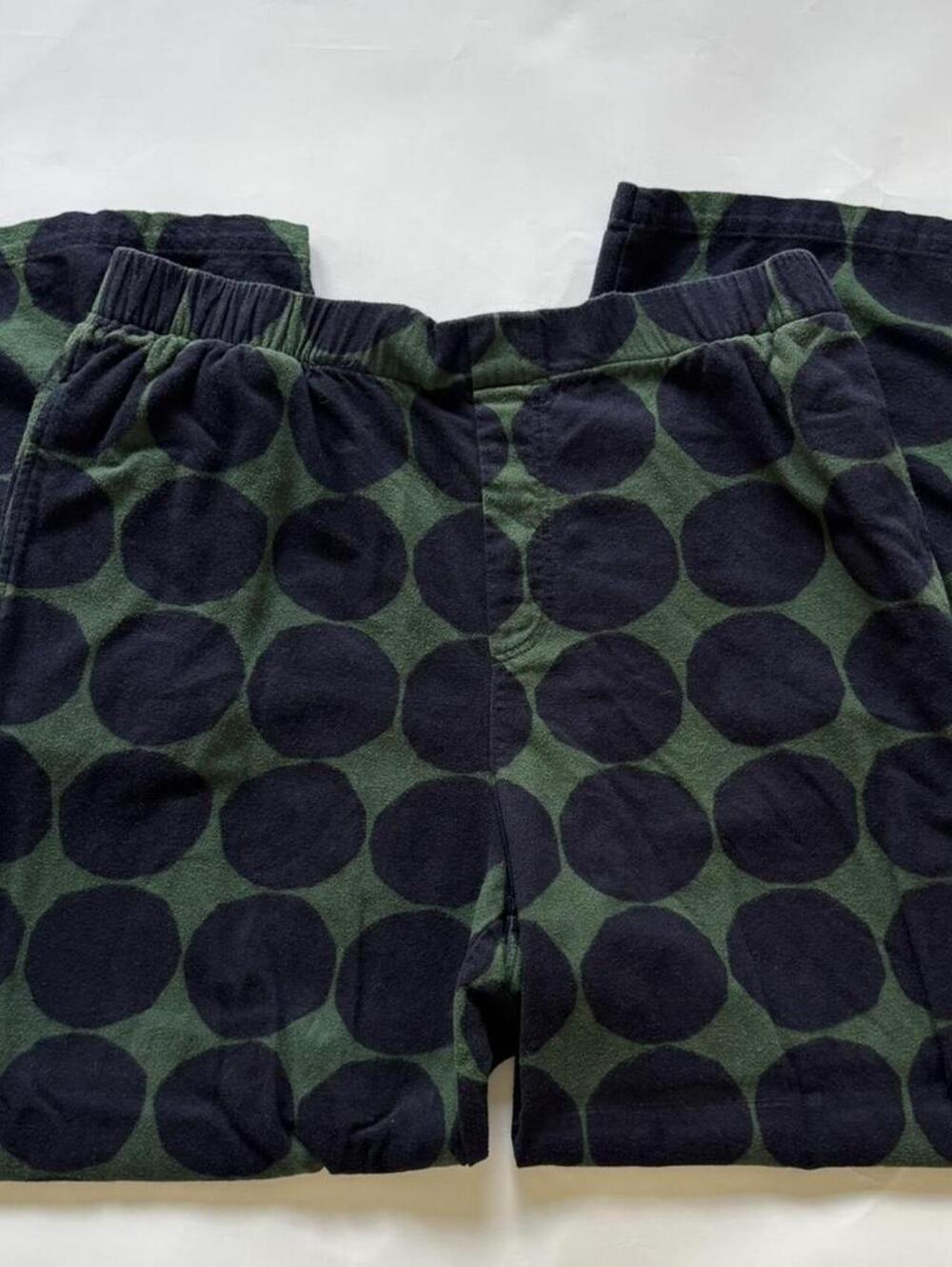 Marimekko x Uniqlo 3 Piece Set Polka Dot Green Black Kivet Lounge Set XS S M - Picture 6 of 8